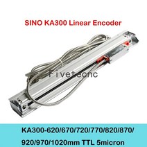 Sino KA300 5micron TTL 620 670 720 770 820 870 920 970 1020mm 리니어 스케일 엔코더, 07 KA300-920 5um