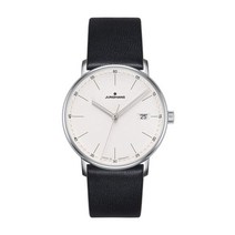 JUNGHANS 0414884 융한스 쿼츠시계 실버블랙[관부가세포함]