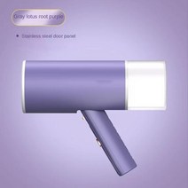 foldable handheld steamer iron home electric steam 가정용 휴대용 mini steamer ironing clothes generator fo, 자주색