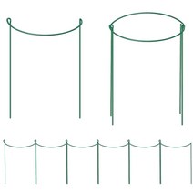 반원 식물지지대 화초 화분 원형 수국 백합 나리꽃 지주대, 높이 70cm