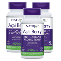 나트롤 아사이베리1000mg 75베지캡슐 Natrol AcaiBerry 3병