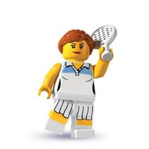 레고 8803- 10 미니피규어 시즌3 테니스 선수 Tennis Player