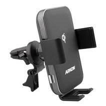 아콘 AWC357 차량용 무선 충전 송풍구 스마트폰 거치대, 1개