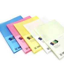 [문구조아] 고투명 클리어화일 파일 20P 투명, 7개