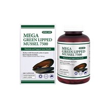 호주 시니케어 생 초록입홍합 7500mg 180캡슐 3개월분 관절 영양 2정/회, 단품