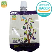 자연마을 100% NFC 포도주스 포도즙, 30팩, 100ml