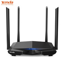 Tenda-AC6 2.4G 5.0GHz 스마트 듀얼 밴드 1167Mbps AC1200, US plug, with retail box