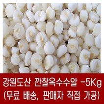 [다온농산] 강원도산 국산 깐찰옥수수알 -5Kg- 찰옥수수를 깐통알로 도정 / 판매자 직접 도정, 5kg, 1개