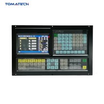 PLC 사다리 기능이있는 GSK TOMATECH 2-5 축 CNC 터닝 컨트롤러 교체, TAC1002T 2Axis