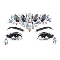 공연 바디 무대 페이스 주얼리 보석 스티커, 단품, 단품