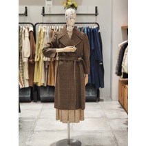 써스데이아일랜드 더블 여밈 퍼프소매 코트 T218MCT234(1271224)