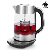 리빙센스1733T 리젠 터치식 무선 LED 분유 전기 티포트 1.7리터 보온포트 멀티포트 커피 포트 온도조절, 상세페이지 참조