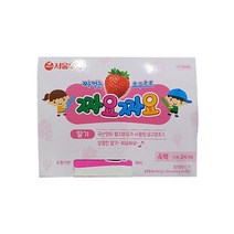 서울우유 짜요짜요 딸기 240g x 4팩 24개입, 아이스팩 포장