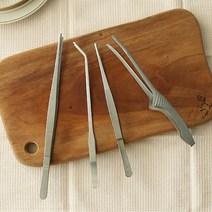 스텐레스 스텐 요리 핀셋 집게 24.3cm 고기 캠핑용 다이소 파스타 만능 먹방 캠핑 젓가락 조리도구 모던 다용도 대량구매, 핀셋집게30cm