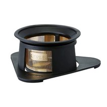 코어 C211RD 원두커피 핸드 드리퍼 골드필터 레드 1컵용 용지필터 불필요, 블랙 + 한 잔용개