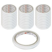 엠파이어 양면테이프 10mm x 10m, 화이트, 50개입