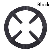 모카포트사발이 2개 세트 삼발이 원형 가스렌지 걸쇠 가스 스토브 플레이트 스토브 감속기 링 홀더 모카 냄비 스탠드 미끄럼 방지, 검은색