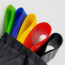 5단계 스쿼트 힙딥 힙업 풀업 저항밴드 세트