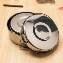 벅703 스텐레스 라면코펠 4P 세트, 단일품목