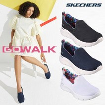 스케쳐스 여성용 고워크 FLEX 플로럴 슬립온 운동화