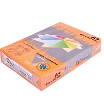 스펙트라 칼라 용지 A4 오렌지색 색상지 색지 500매, 단품