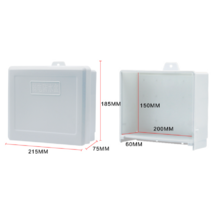 플라스틱 분전함 배선함 함체 카메라 전선함 통신 케이블 CCTV 방수 케이스 전기 설비, 700C