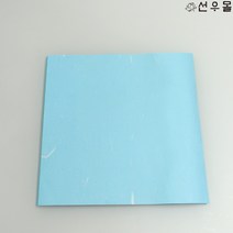 영가옷 접는한지 하늘 - 100장 종이 색지 오색한지, 단품