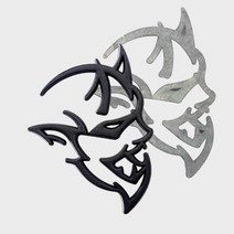 [오너클랜] 도깨비 엠블럼 블랙 컬러 자동차 오토바이 셀프 DIY