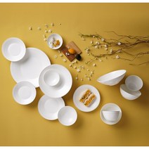 [남대문그릇도매]한국도자기펄실버6인용28p{혼수용홈세트}