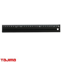 STNY_타지마 컷팅가이드 SL300 300mm 검정색 철제자 도구 측정 직각 안전