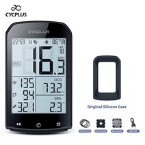 속도계 자동차 자전거 가민속도계 자전거용품 CYCPLUS M1 자전거 컴퓨터 GPS 사이클링 무선 속도계 방수 M, 01 M1 Free Case