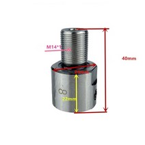 k01-50 선반 척 3/4 JAW m14x1 미니 diy 금속 나무 선반 도구 커넥팅 로드, 8mm