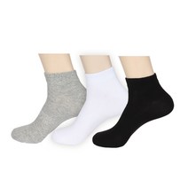 빅사이즈 큰발 남성 반중목 양말 5매입 스포츠 조깅 조거 기본 운동 헬스