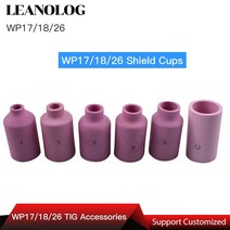 TIG 용접기 액세서리/소모품 WP26 17 18 시리즈 토치/건 도자기 실드 컵 세라믹 노즐, 05 NO.8