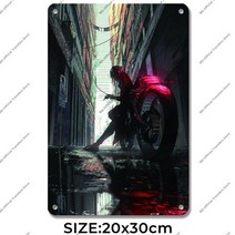led 메뉴판 광고판 라이트패널 바 펍 클럽 ktv 카페의 벽 장식용 철 공예 양철판을 위한 영화 장면 금속판, tp20-733