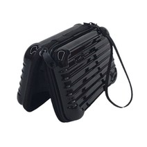 미니어쳐 캐리어 유니크 소품 파우치 블랙 미니 하드케이스