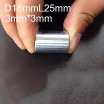 공압 부품 알루미늄 직경 18mm 길이 25mm 내경 3mm ~ 커플러 플렉시블 샤프트 커플링 인코딩 커넥터 CNC, 02 3x3mm