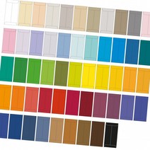 [2+1/리뷰 이벤트]Mink 밍크지 고급칼라봉투53종 규격(85x170mm)100매[인증상품], 09 회갈