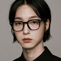 하루홀릭 남자 여자 오버사이즈 얼굴형에 맞는 블루라이트 차단 뿔테안경 B-1388