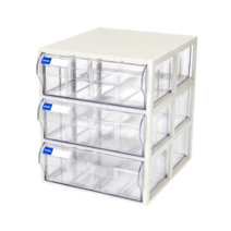 스마토 투명 다용도 부품함 수납정리함 보관함 서류함 SM-601, 1개, 단품