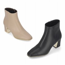 ELCANTO 마쯔 여성 베이직 앵클 부츠 6cm LCWA17M34V 292081