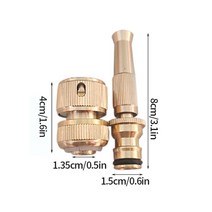 스프레이 노즐 물총 고압 다이렉트 스프레이 스프링클러 퀵 커넥터 정원 호스 조절식 압력 와셔 정원 도구, 협력사, 02 03