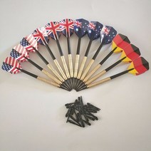 다트 12 조각 전문가용 14 그램 소프트 팁 다트 세트 전자 다트판 액세서리용 추가 플라스틱 팁