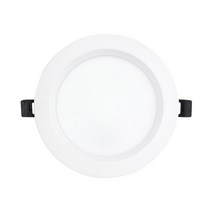 레드 5인치 LED 고효율 매입등 12W 플리커프리 매립등 가정집 거실 주방 안방 펜트리 천장 매입 조명 다운라이트 LED원형매입등 매립등 전등 실내조명 LED매입등 조명등 국산, 주백색