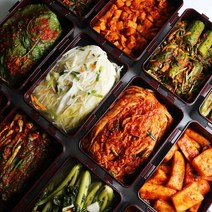 율스키친 함평나비골 포기김치 2kg/파김치/열무김치/총각김치 외 국내산 별미김치 모음, 깍두기 2kg