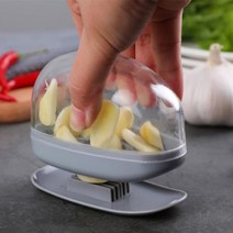수아하우스 스텐 마늘슬라이서 절편기 편썰기 마늘편 다진마늘, 1_마늘슬라이서, 1개