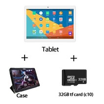 태클라스트 TECLAST-새로운 98 옥타코어 태블릿 MT6753 2GB ram rom 10.1 인치 1920*1200 IPS LTE WCDMA G, 01 not add charger, 05 ad case ad 32gb tf