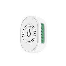 Tuya 미니 팬 속도 스위치 WiFi 천장 컨트롤러 Life APP 원격 타이밍 음성 제어 홈과 함께 작동, White, CHINA