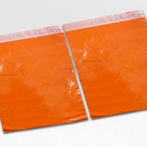 포장봉투 LD 컬러 택배봉투 오렌지 100장택배봉투 안전봉투 완충제 에어쿠션 포장완충재 포장용에어캡 포장뽁뽁이 LDPE 포장봉투 뽁뽁이봉투 책포장 포장재 뽁뽁