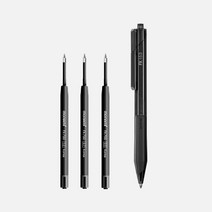 모나미 FX 700 리필 FX153 고급볼펜 리필, 1개, 블랙잉크(1.0mm)